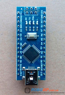 Arduino Nano V3.0 с микроконтроллером ATmega328