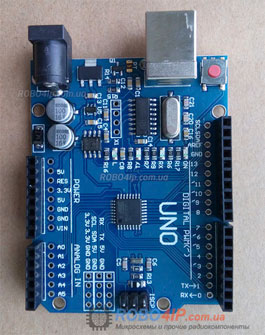 Arduino UNO R3 c микроконтроллером MEGA328P
