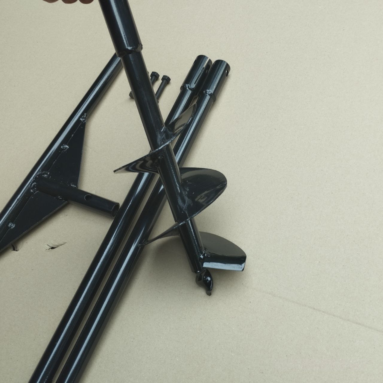 Садовий бур розбірний - шнековий - насадка 11 см - Зображення 2